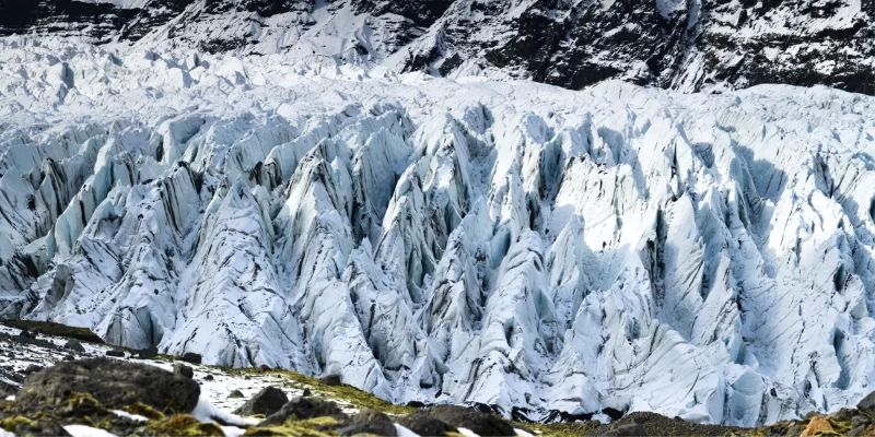 Kviarjokull glacier Iceland